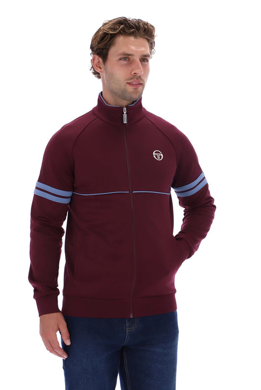 Sergio Tacchini Orion Track Top Fig/Country Blue
