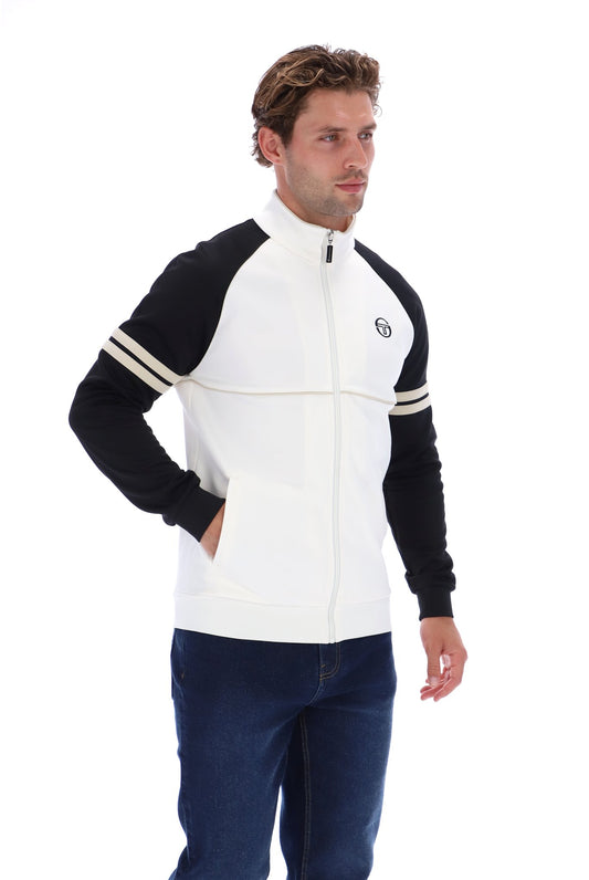 Sergio Tacchini Orion Track Top Gardenia/Black/Peyote