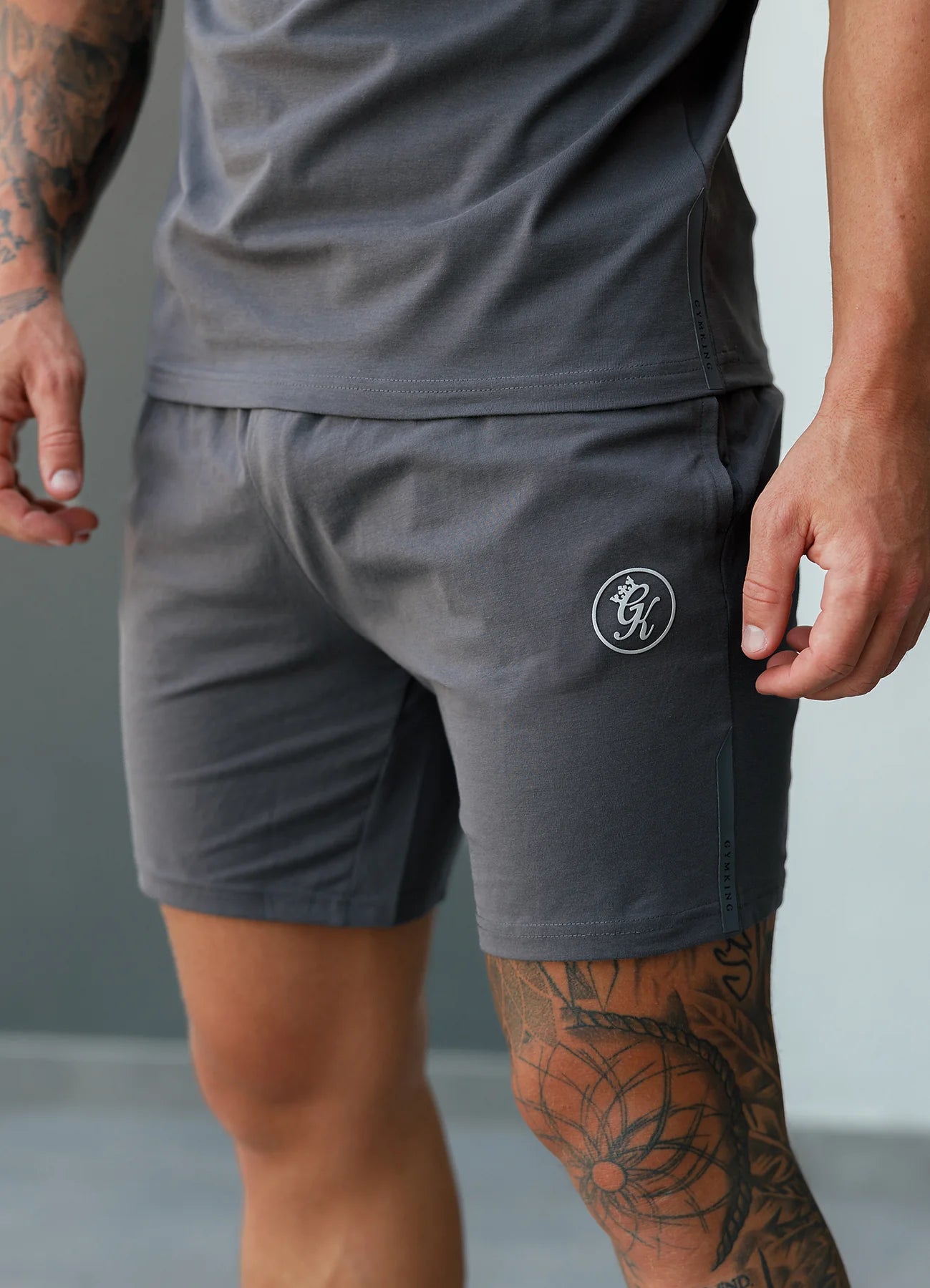 Gym King Pro Jersey Short Graphite