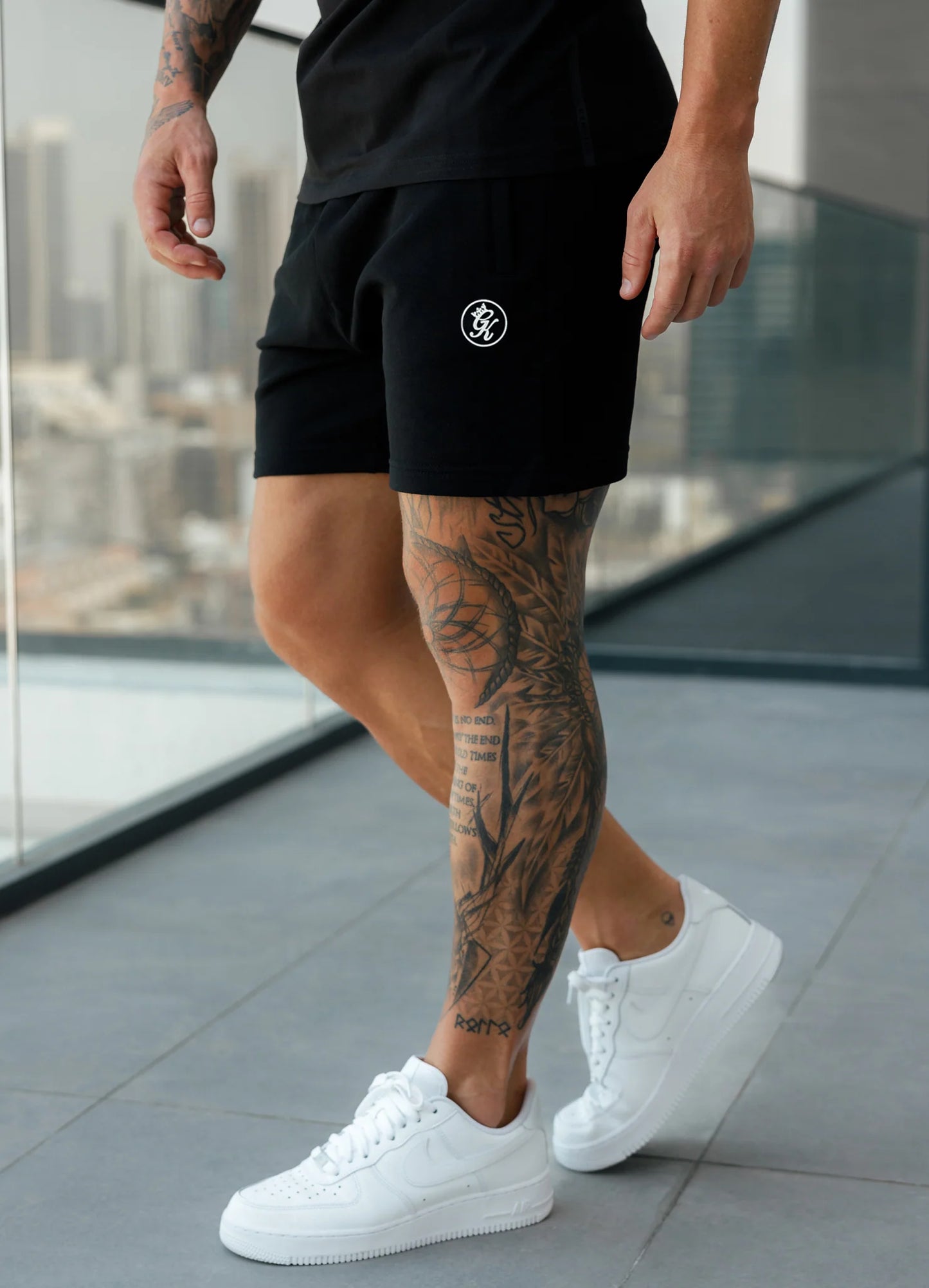 Gym King Pro Jersey Short Black