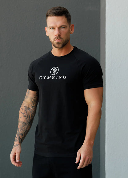 Gym King Pro Jersey T-Shirt Black