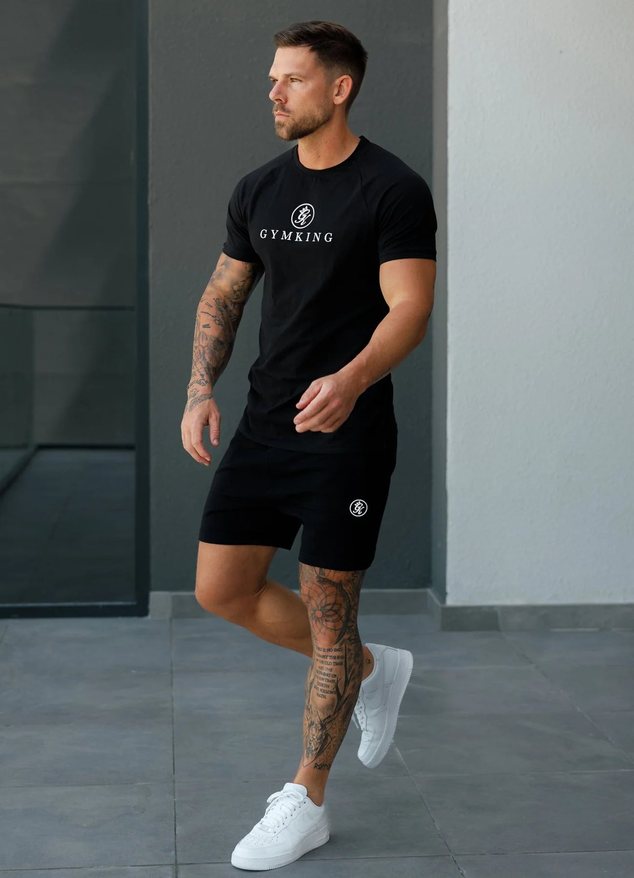 Gym King Pro Jersey T-Shirt Black