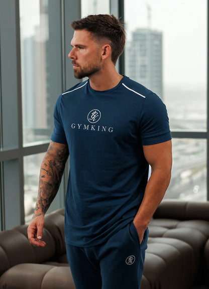 Gym King Pro V2 T-Shirt Moonlight Blue