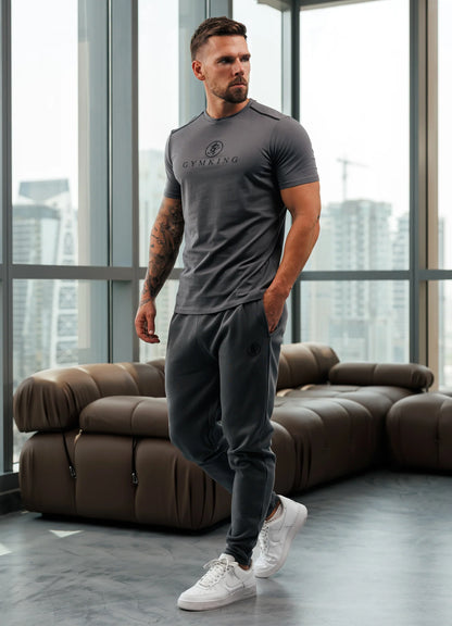 Gym King Pro V2 T-Shirt Gunmetal Grey