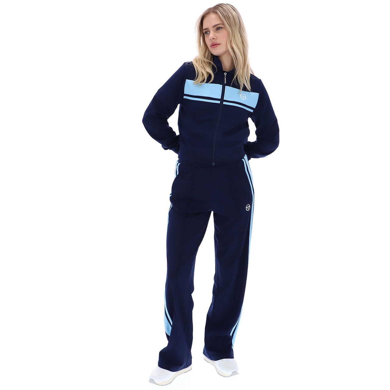 Sergio Tacchini Ladies Miss Masters Track Top Maritime Blue/Baltic Sea