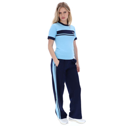 Sergio Tacchini Ladies Miss Masters T-Shirt Baltic Sea/Maritime Blue