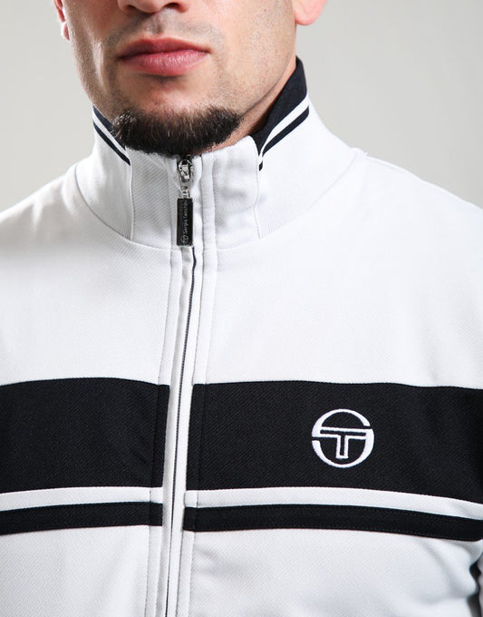Sergio Tacchini Damarindo Track Top Glacier Grey/Black