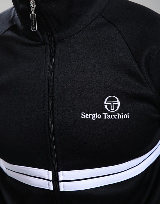 Sergio Tacchini New Dallas Track Top Black/White