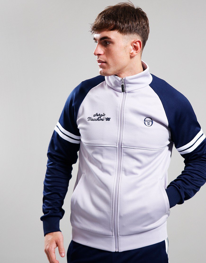 Sergio Tacchini Orion Davis Track Top Thistle/Maritime Blue/White