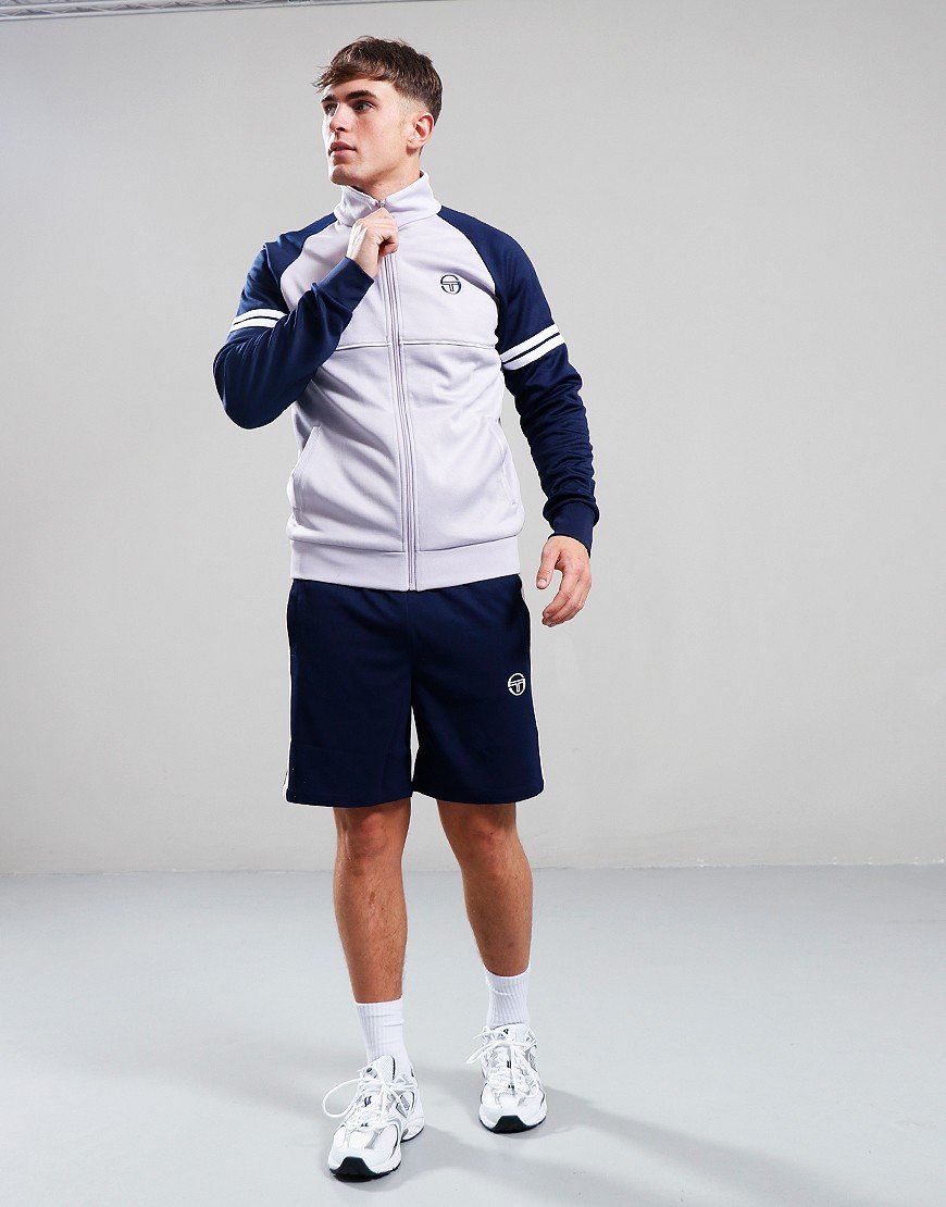 Sergio Tacchini Orion Davis Track Top Thistle/Maritime Blue/White