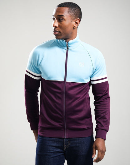 Sergio Tacchini Orion Track Top Milky Blue/Winter Bloom/Gardenia