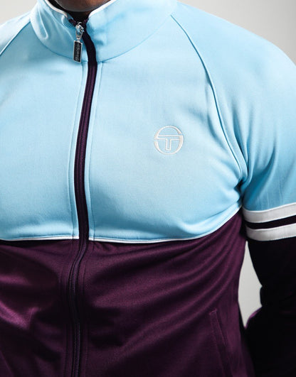 Sergio Tacchini Orion Track Top Milky Blue/Winter Bloom/Gardenia