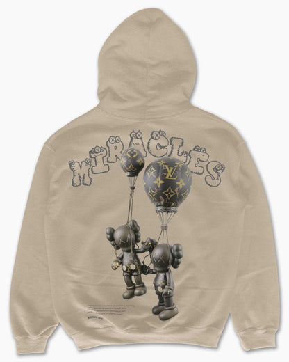 Miracles Sky Hoodie Stone