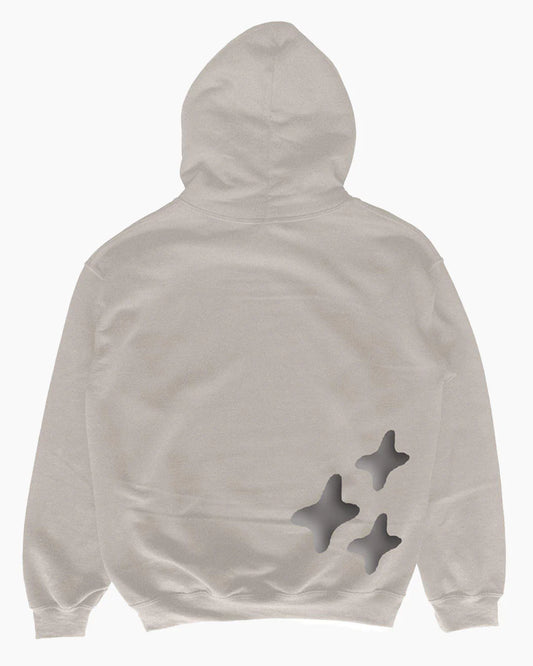 Miracles Puff Hoodie Stone