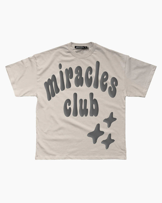 Miracles Puff T-Shirt Stone