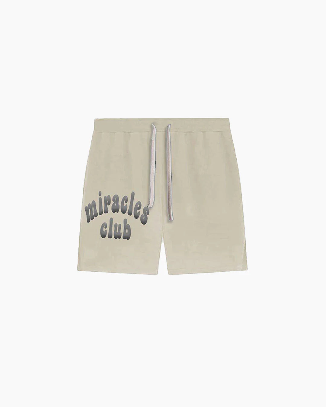 Miracles Puff Shorts Stone