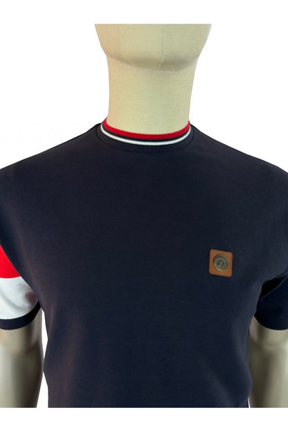 Trojan Flag Print Pique T-Shirt England