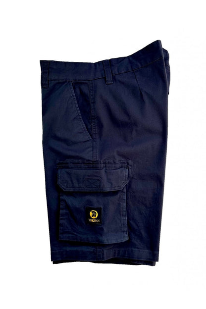 Trojan Plain Cargo Short Navy