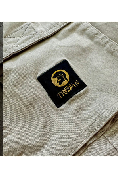 Trojan Plain Cargo Short Stone