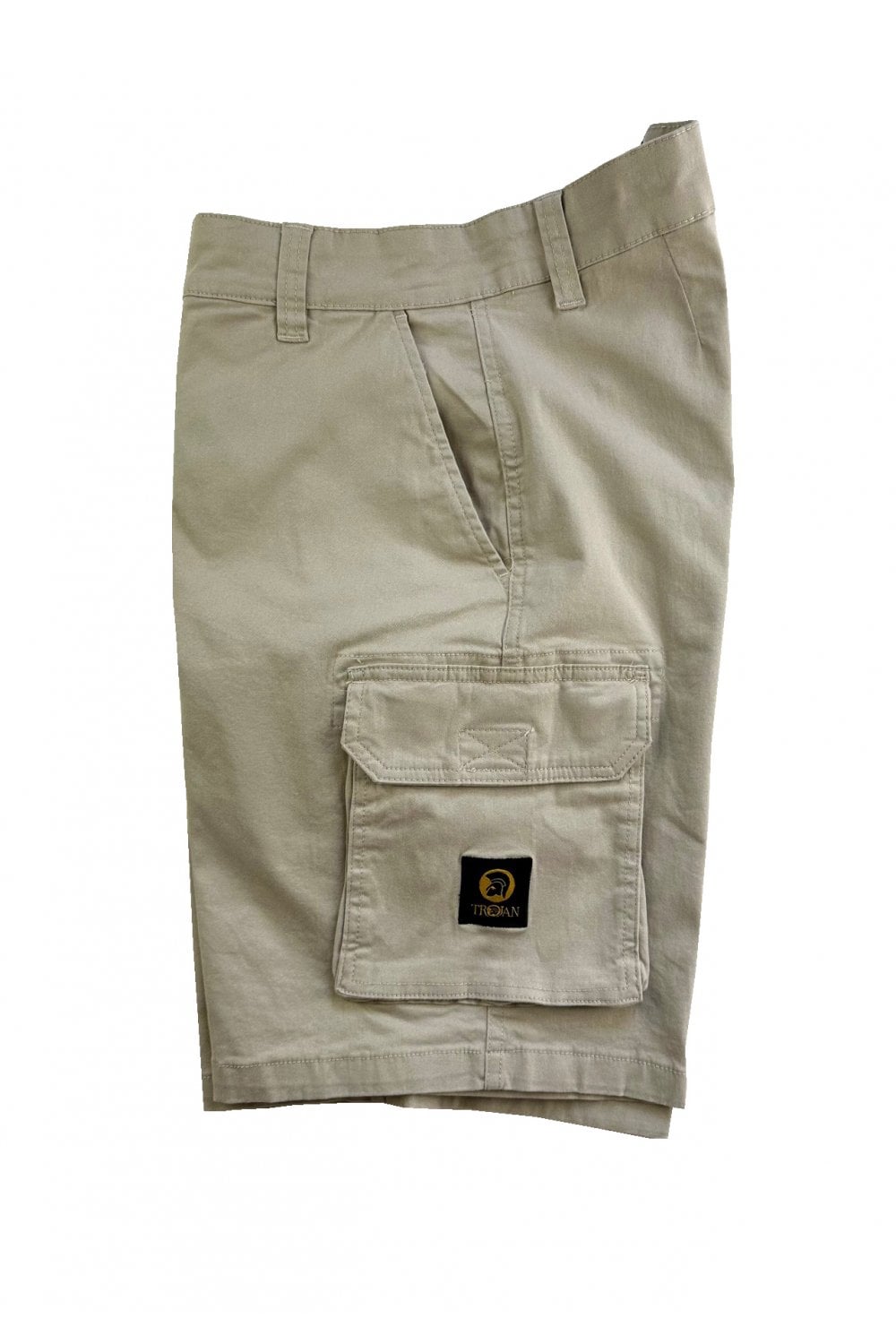 Trojan Plain Cargo Short Stone