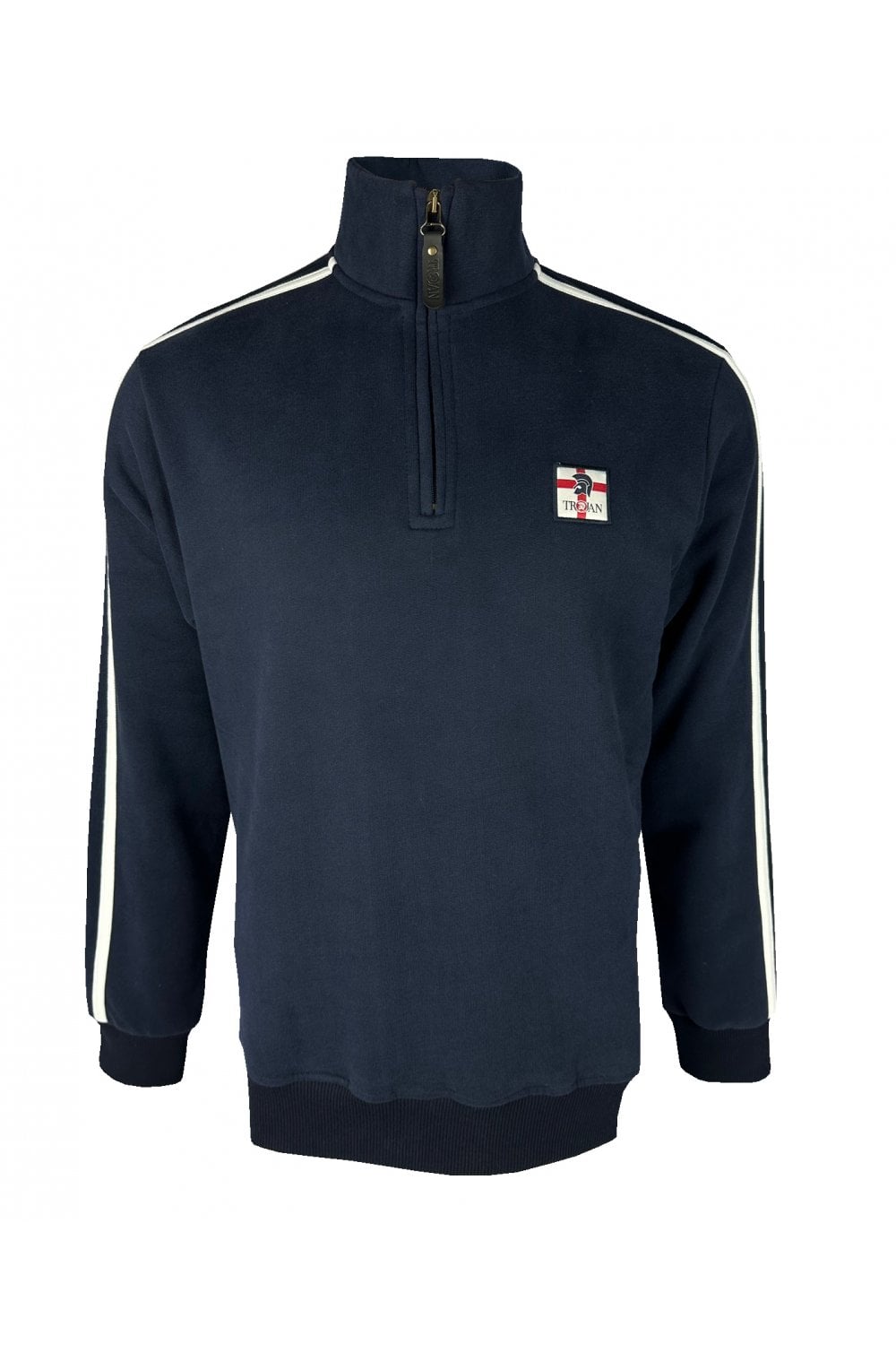 Trojan Quarter Zip St George Sweat Navy