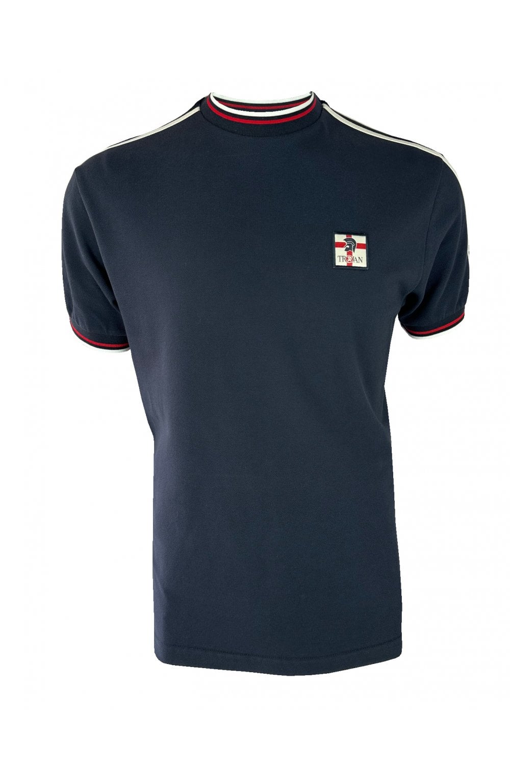 Trojan St George Bade Pique T-Shirt Navy