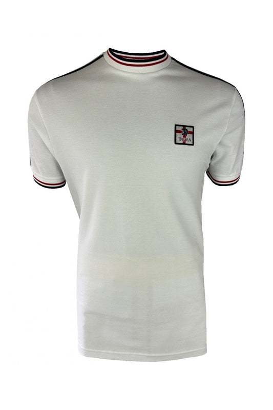 Trojan St George Bade Pique T-Shirt White