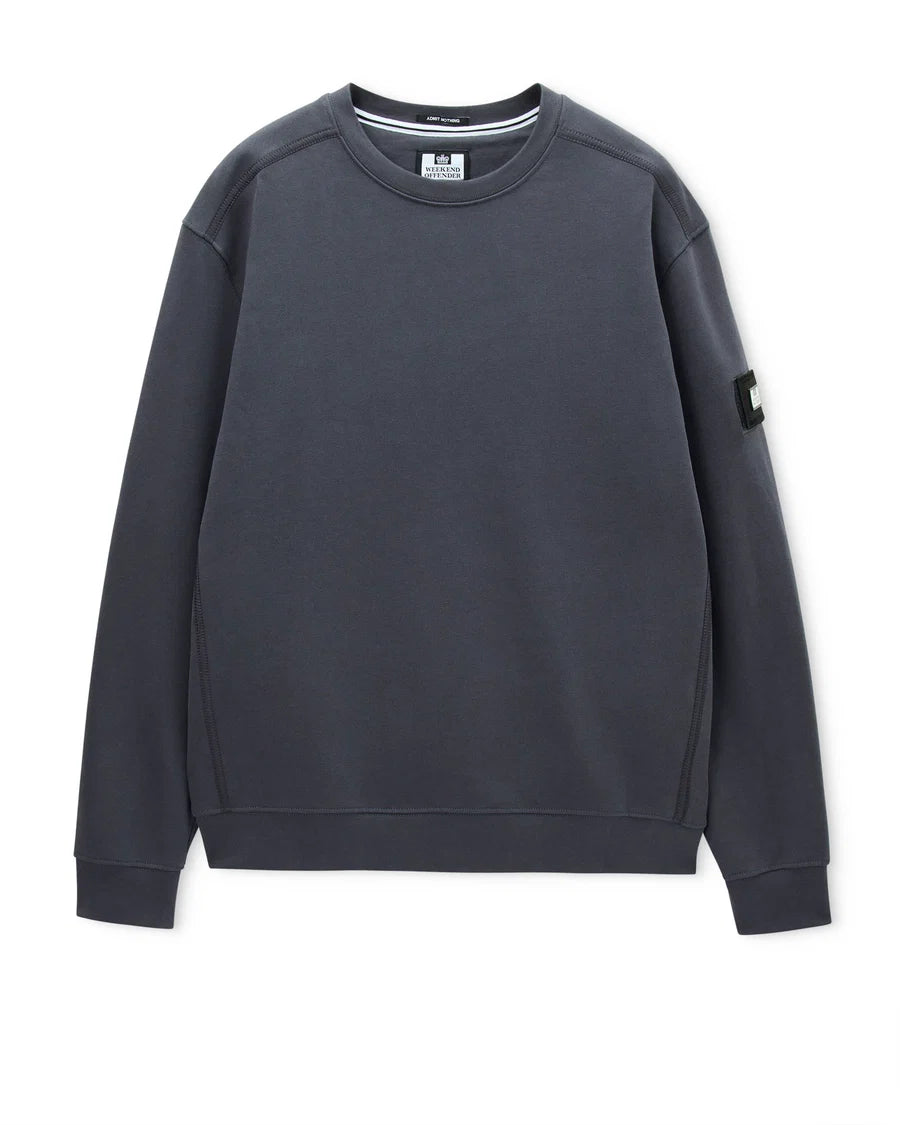Weekend Offender Thunder Sweatshirt Ash Grey