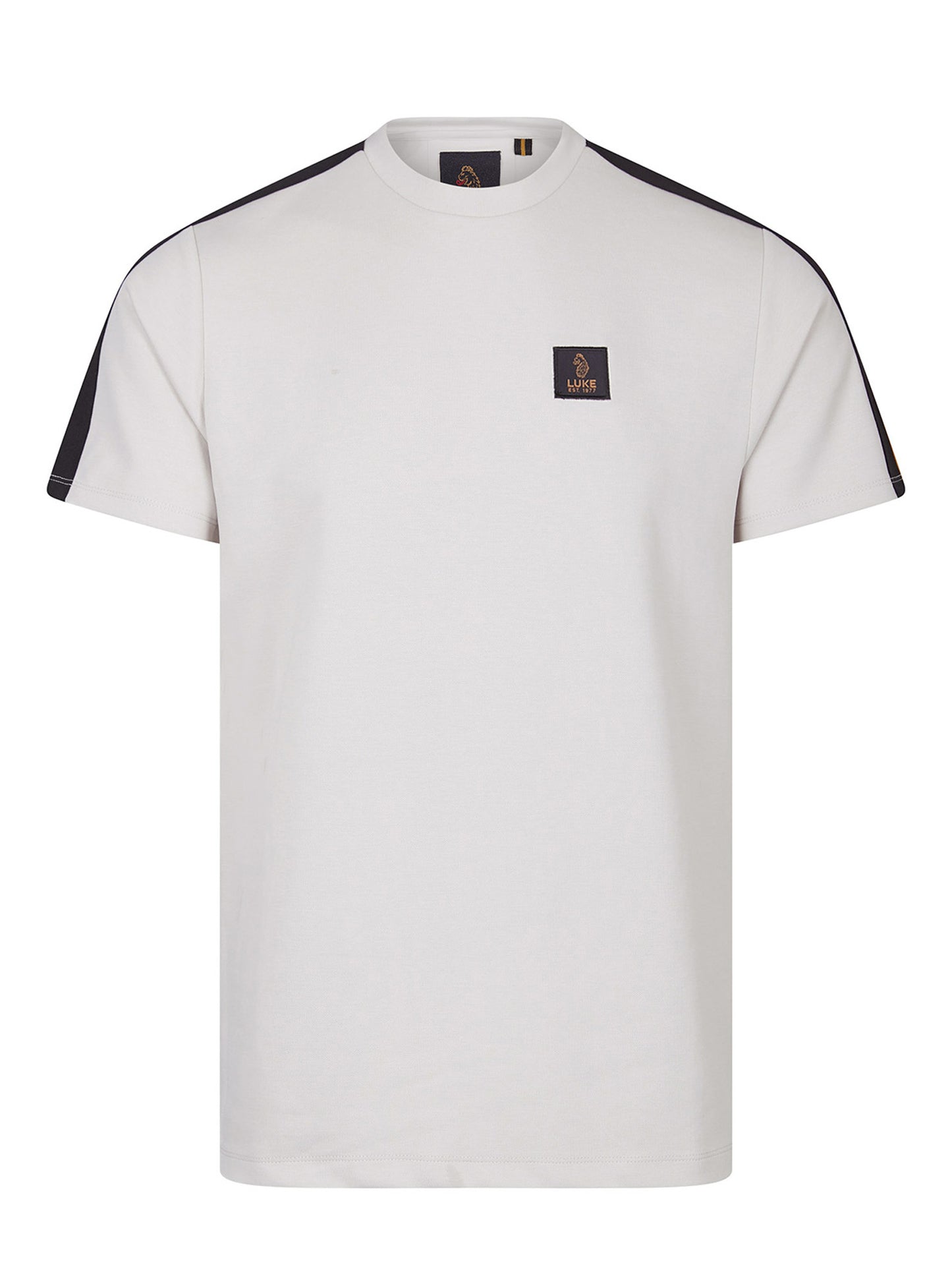 Luke 1977 Imperial 1000 Trim Tape T-Shirt Ice Grey