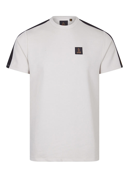 Luke 1977 Imperial 1000 Trim Tape T-Shirt Ice Grey