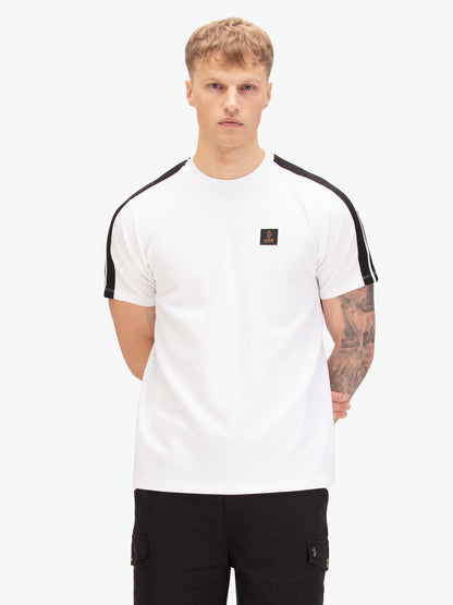 Luke 1977 Imperial 1000 Trim Tape T-Shirt White
