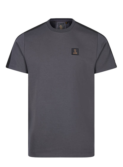 Luke 1977 Imperial 1000 Trim Tape T-Shirt Charcoal