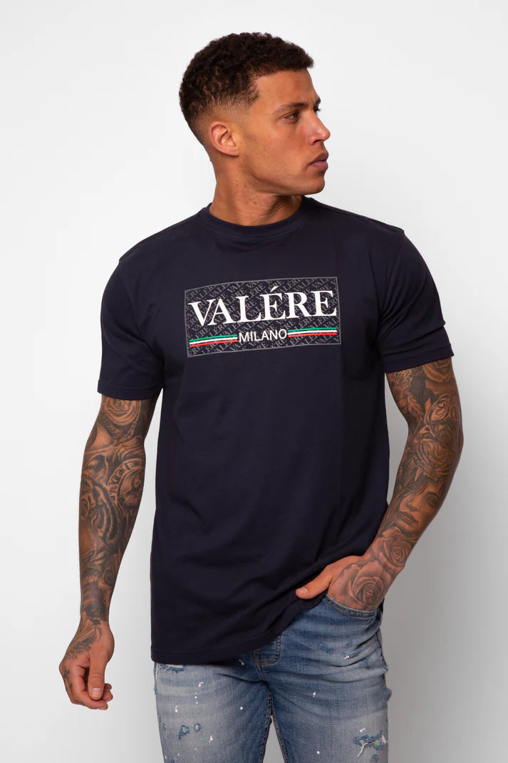 Valere Milano Aristide T-Shirt Navy
