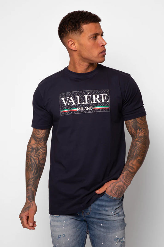 Valere Milano Aristide T-Shirt Navy