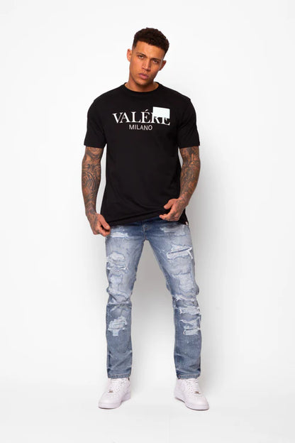 Valere Milano Veneto T-Shirt Black