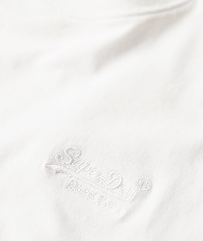 Superdry Essential Logo Embroidered T-Shirt Optic