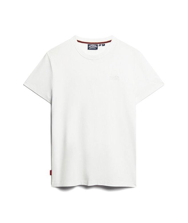 Superdry Essential Logo Embroidered T-Shirt Optic