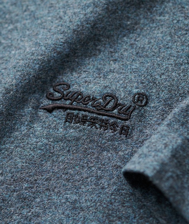 Superdry Essential Logo Embroidered T-Shirt Scorched Teal Grit*