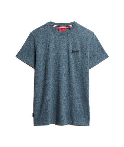 Superdry Essential Logo Embroidered T-Shirt Scorched Teal Grit*