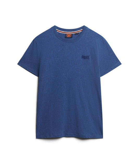 Superdry Essential Logo Embroidered T-Shirt Bright Blue Marl*