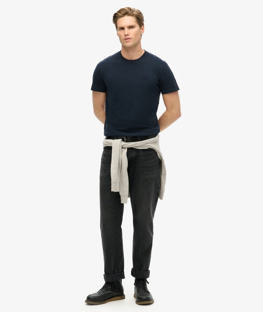 Superdry Essential Logo Embroidered T-Shirt Eclipse Navy*