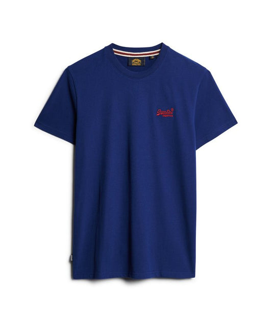 Superdry Essential Logo Embroidered T-Shirt Supermarine Navy*