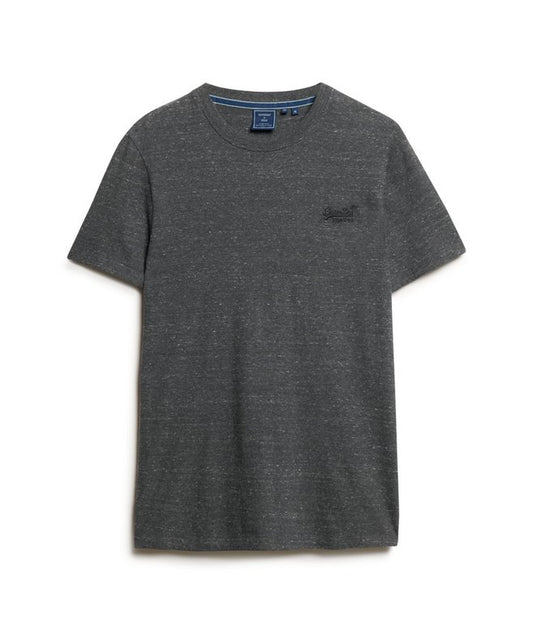 Superdry Essential Logo Embroidered T-Shirt Charcoal Heather*
