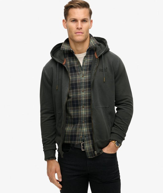 Superdry Essential Logo Hoodie HB Vintage Black
