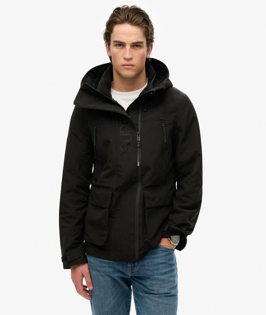 Superdry Hood Ultimate EMB Windbreaker Black