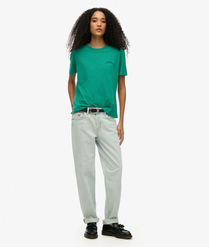 Superdry Essential Logo Washed T-Shirt Alpine