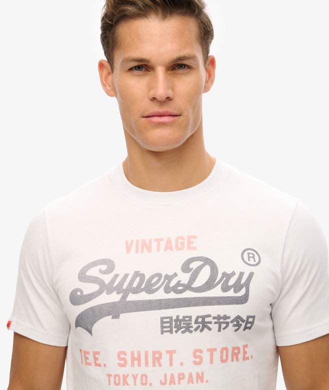 Superdry VL Heritage Relaxed T-Shirt Optic
