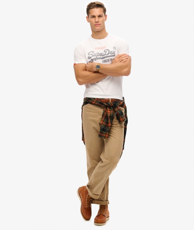 Superdry VL Heritage Relaxed T-Shirt Optic