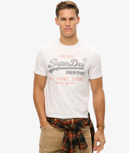 Superdry VL Heritage Relaxed T-Shirt Optic