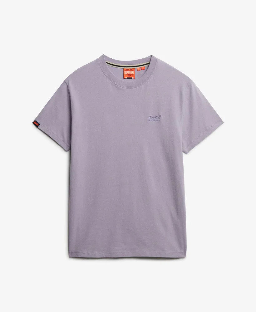 Superdry Essential Logo Embroidered T-Shirt Wisteria Purple*
